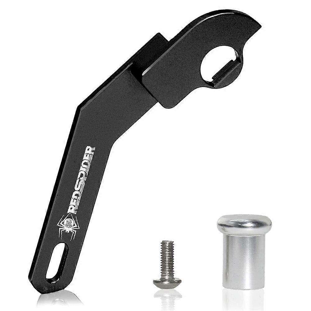 1Set CNC Metal One Handed Remote Control Black