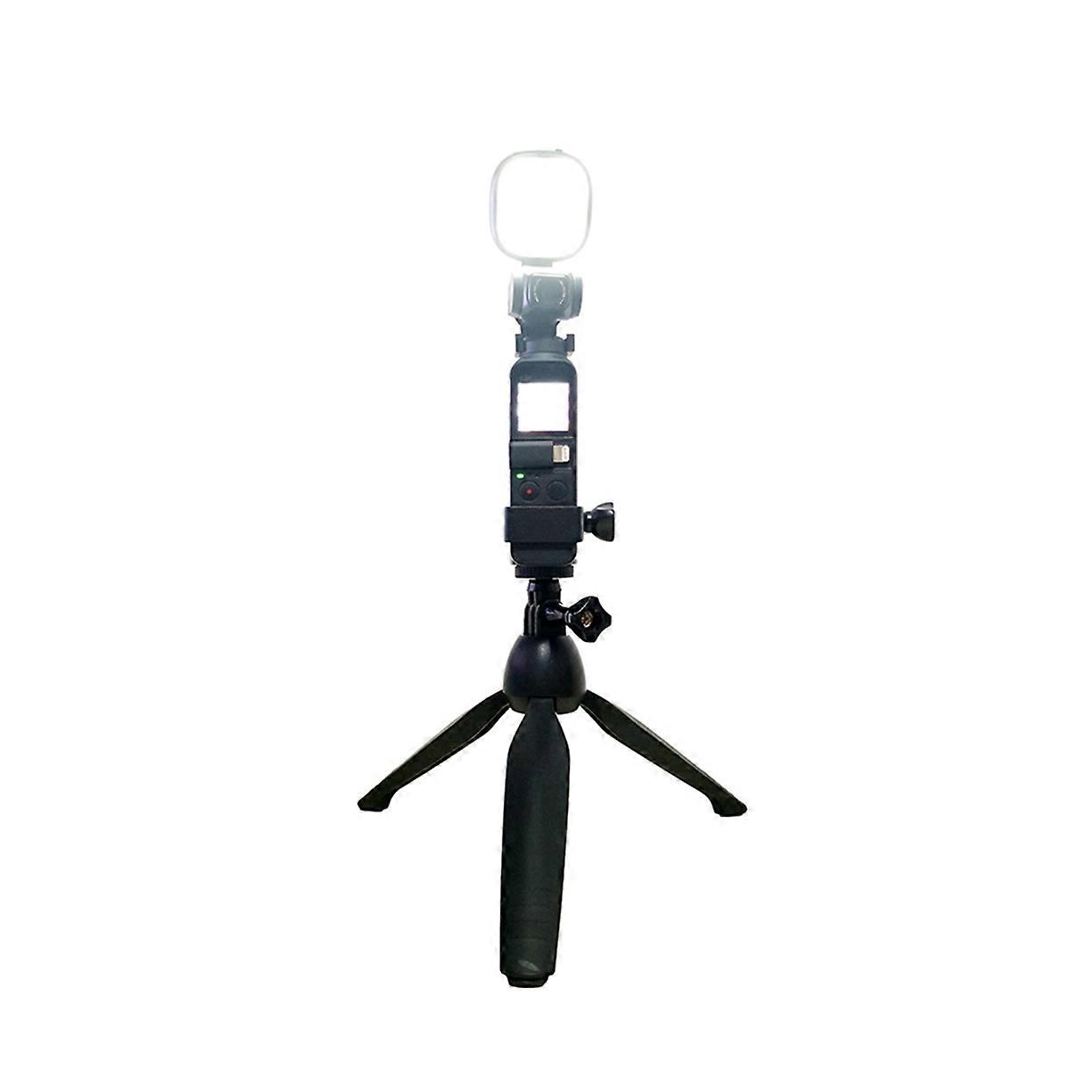 Adjustable Led Fill Lamp+Bracket Clamp Adapter for DJI Pocket 1 2 3,A
