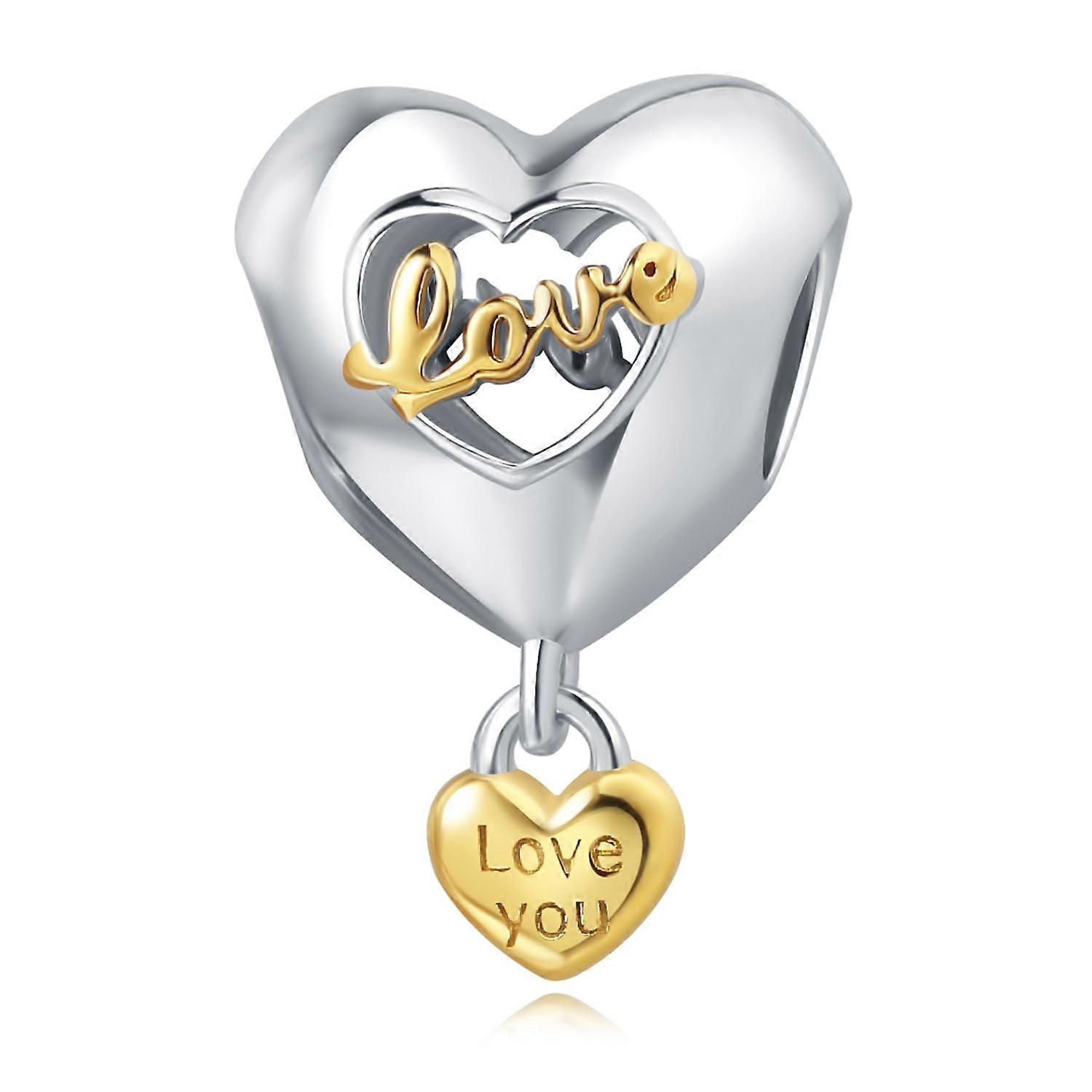 925 Sterling Silver Charms Beads For Bracelets - Spacer Beads, Clip