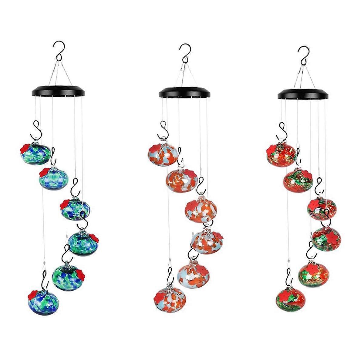 Wind Chimes Bird Feeders for Outdoors Hanging Ant and Bee Proof