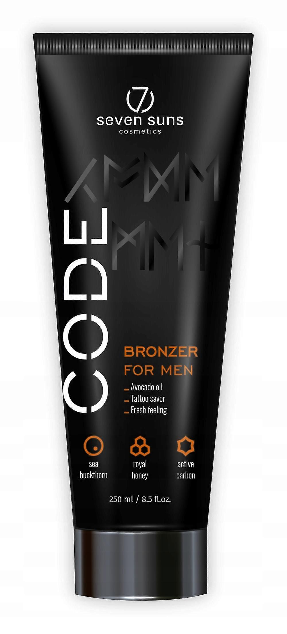 7Suns Code Bronceador para hombre 250ml
