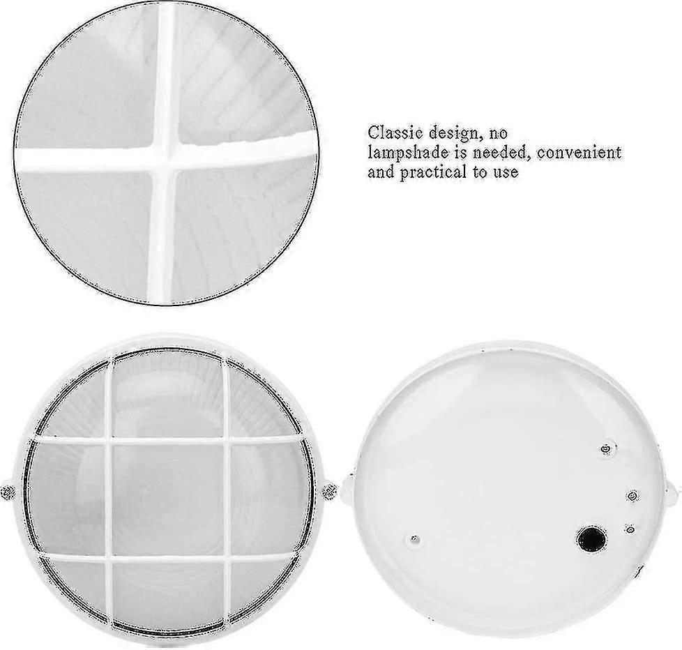 Sauna Lamp-explosion Proof Anti-high Temperature Moisture Proof Round Lamp Light Accessory For E27 Thread Sauna Room