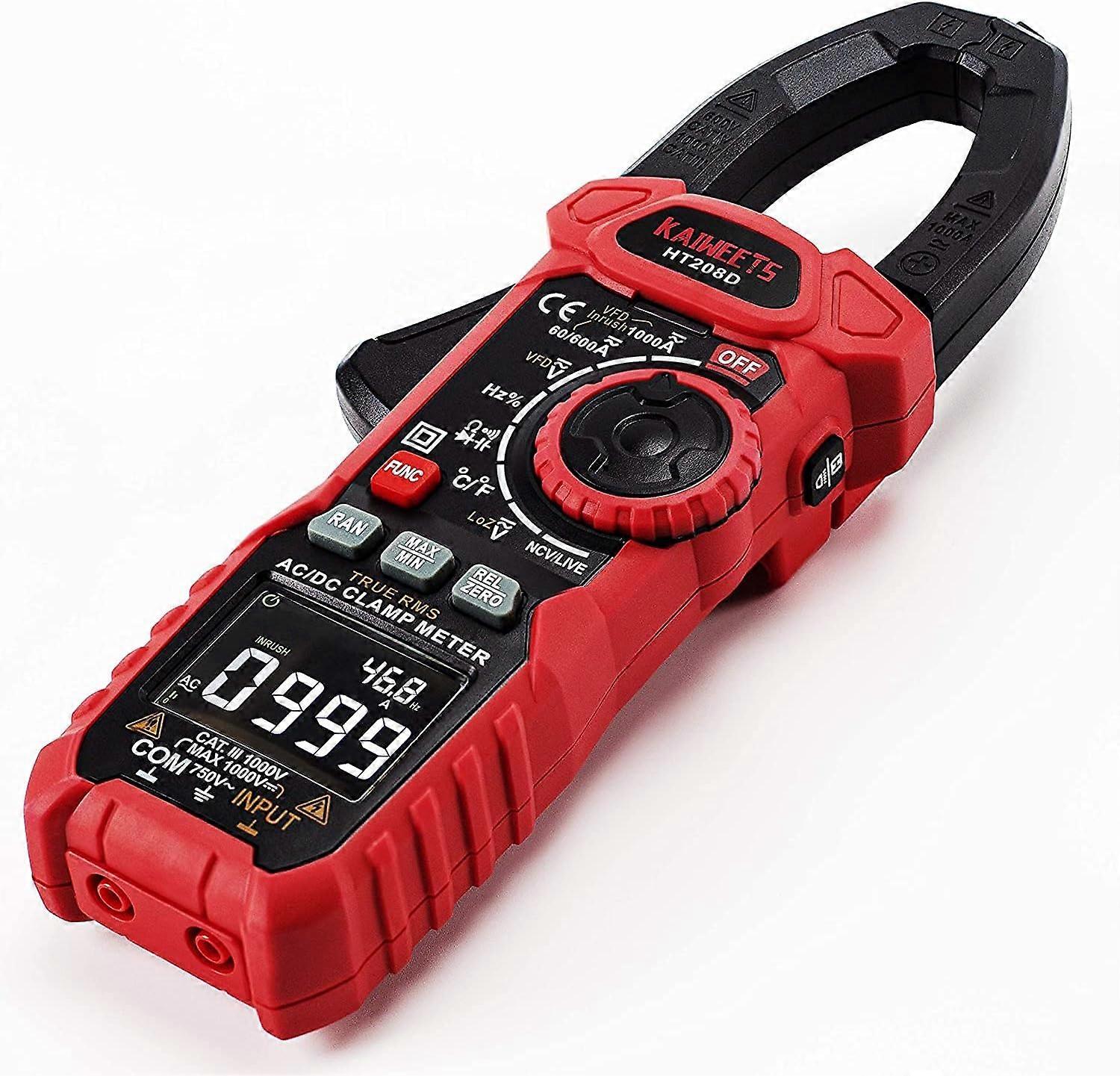 Digital Clamp Meter, Multifunction Multimeter, Voltage Current Measurements