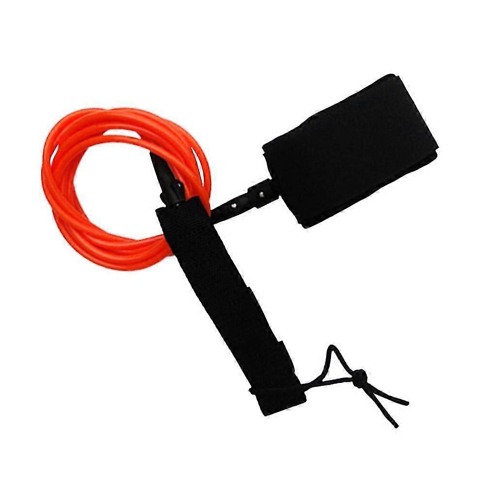 Surfing Orange SUP Surfboard Leash with Neoprene Ankle Strap 10ft or 3m