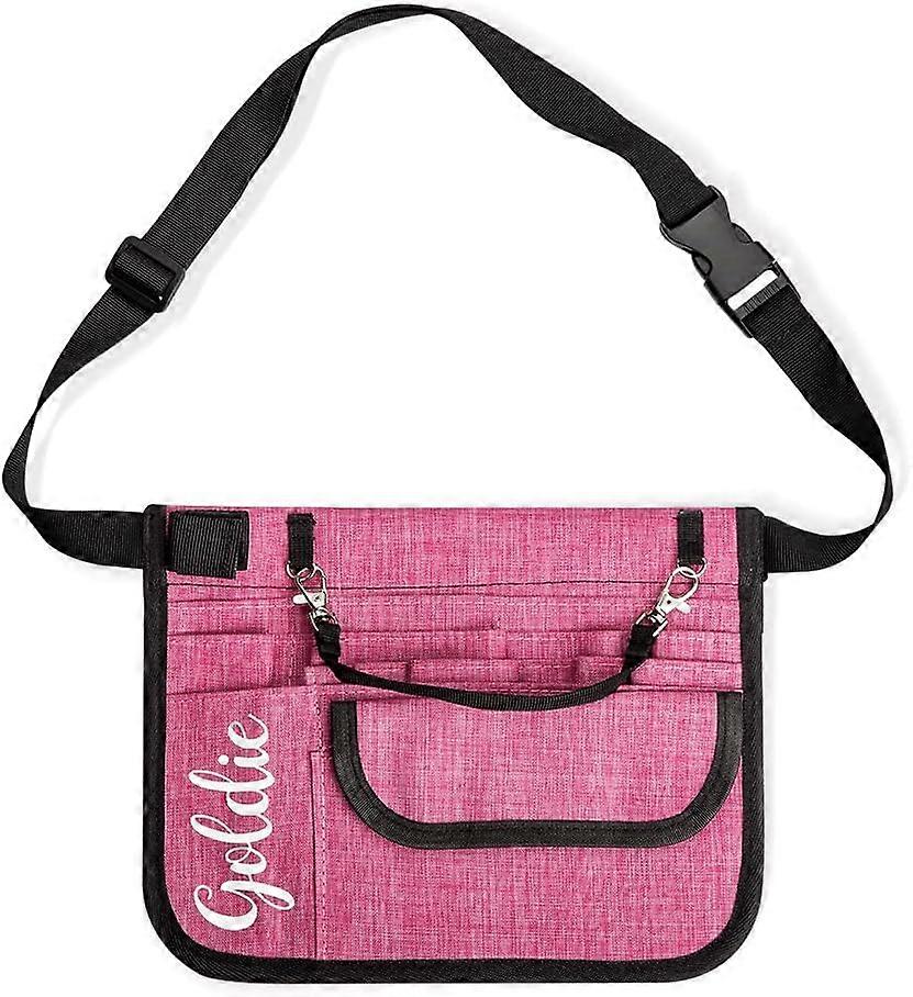 Nurse Fanny Package with Name and Task Role, Multiple Pockets for Medical Materials