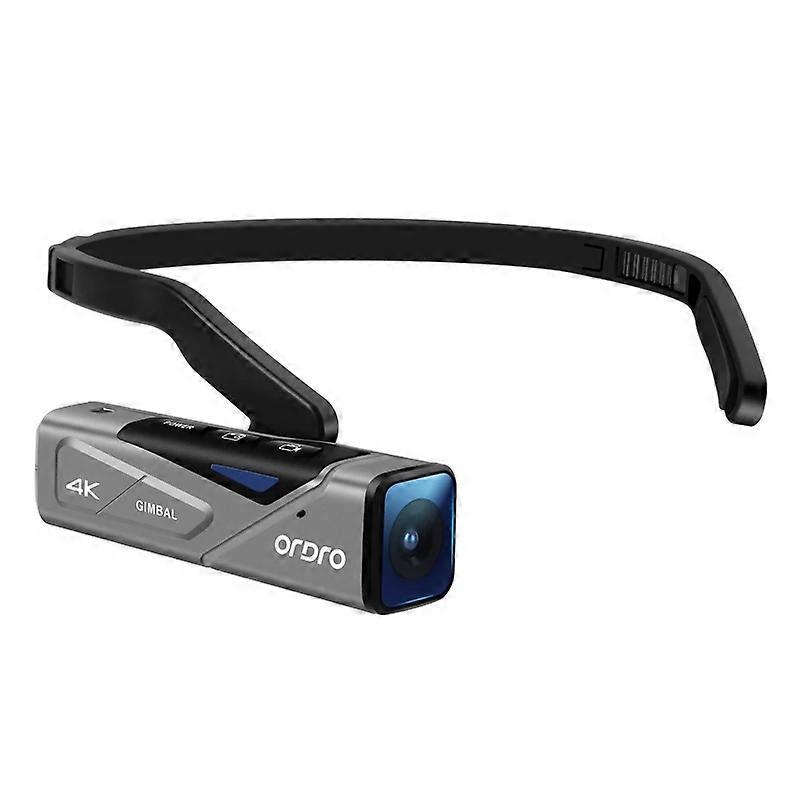 ORDRO EP7 4K Head-Mounted Auto Focus Live Video Smart Sports Camera, Style:Without Remote Control