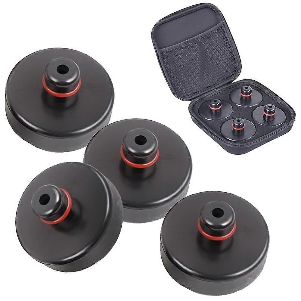 Jack Lifting Pad for Tesla Model 3 S X Y, Heavy-Duty Jack Point Adapter with Storage Bag, 4-Pack for Safe Vehicle Lifting