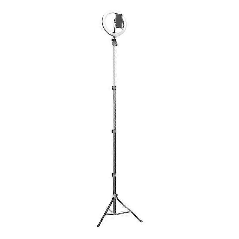 10'' Ring Light with Tripod Stand LED Selfie Ring Light Stand Phone Holder