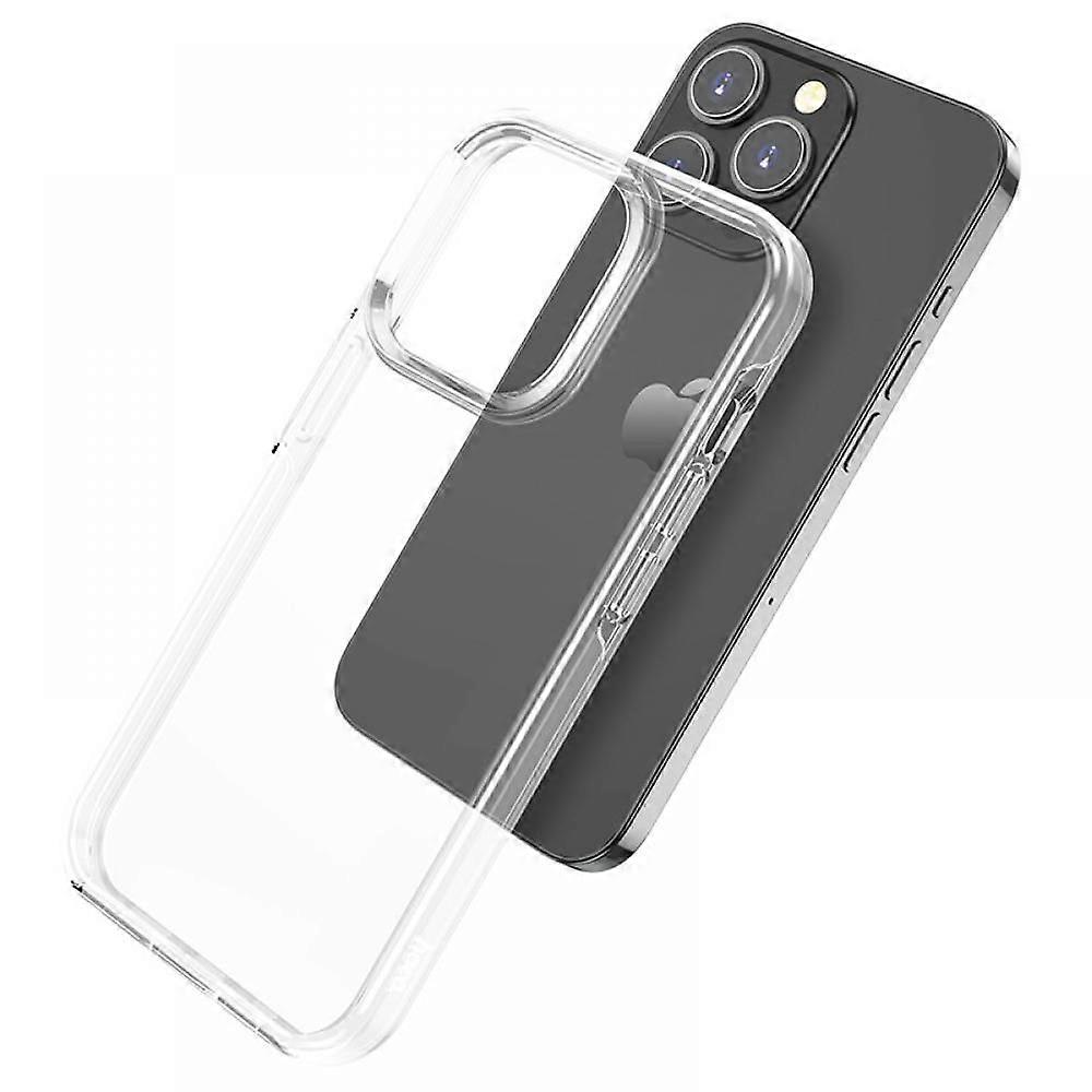 Case Compatible with iPhone 14/Max/Pro/Pro Max, Shockproof Phone Bumper Cover, Anti-Scratch Clear Back (HD Clear)