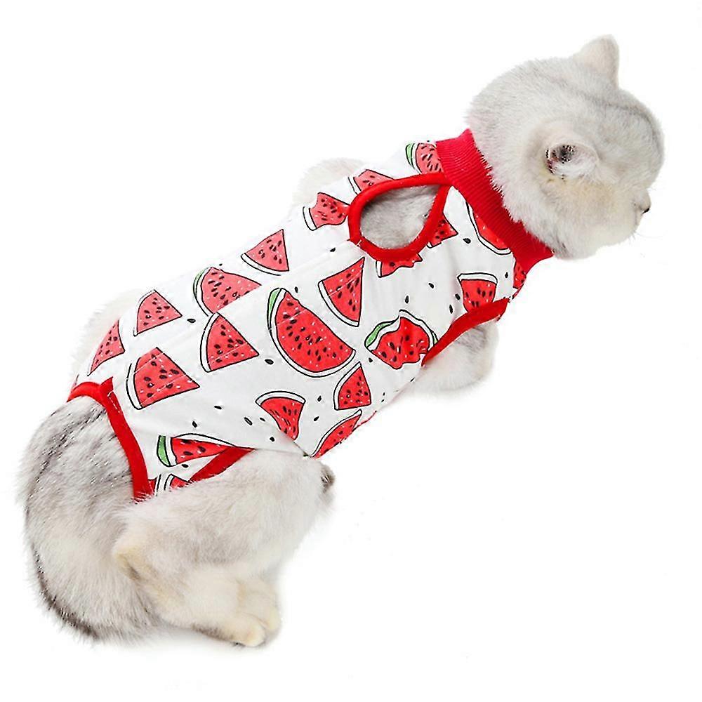 2 Spring And Summer Cat Surgical Clothes