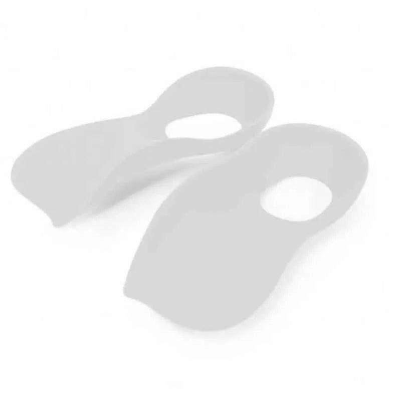 Inlegzool: 1 paar orthesen voor platvoeten, O-vormige benen en fasciitis plantaris - Unisex steunzolen, schoenpads