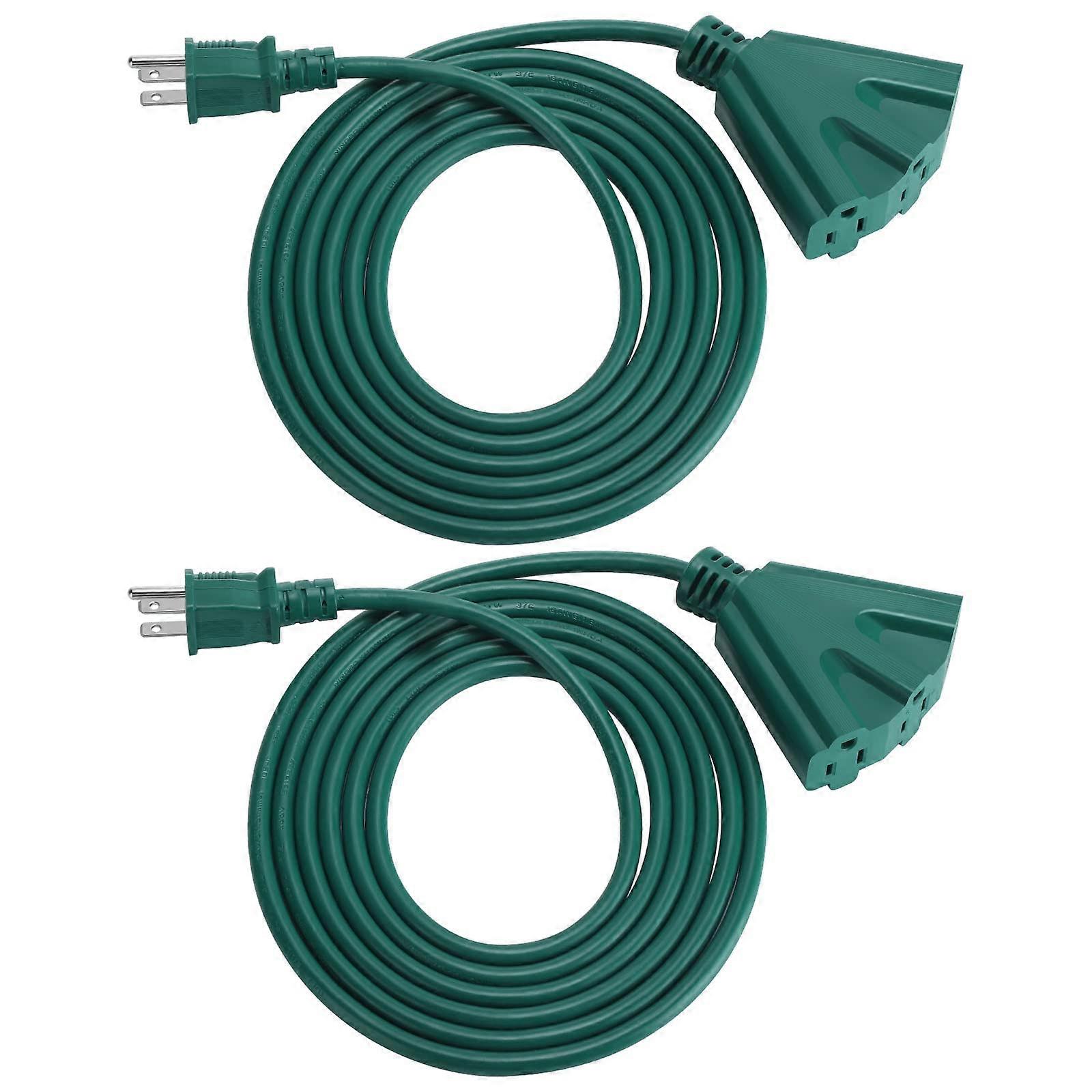 户外延长线 16/3 SJTW 三脚延长线,用于圣诞景观