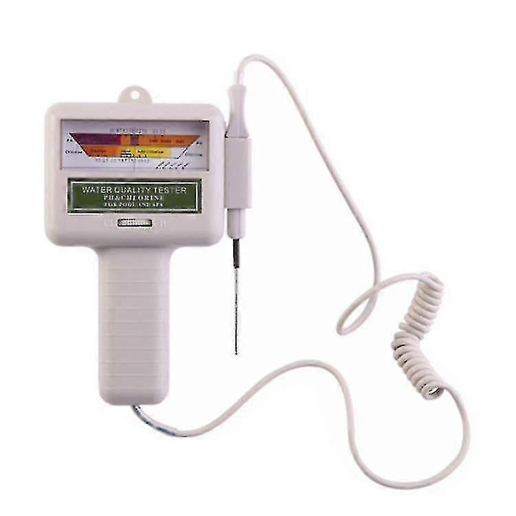 Water Quality Tester, Portable Digital Monitor, Ph Water Tester Analysis Chlorine Swimming Pool Test