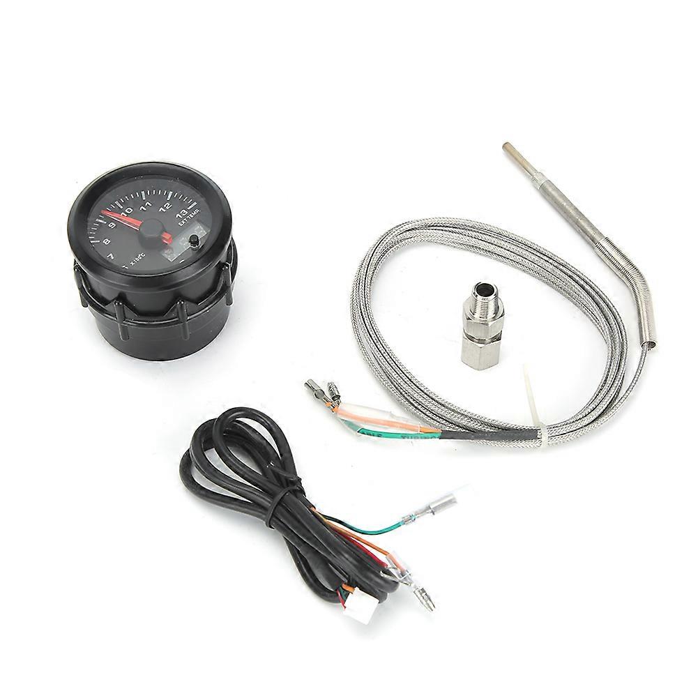 High Precision Exhaust Temperature Gauge with LED Display for All Petrol Models