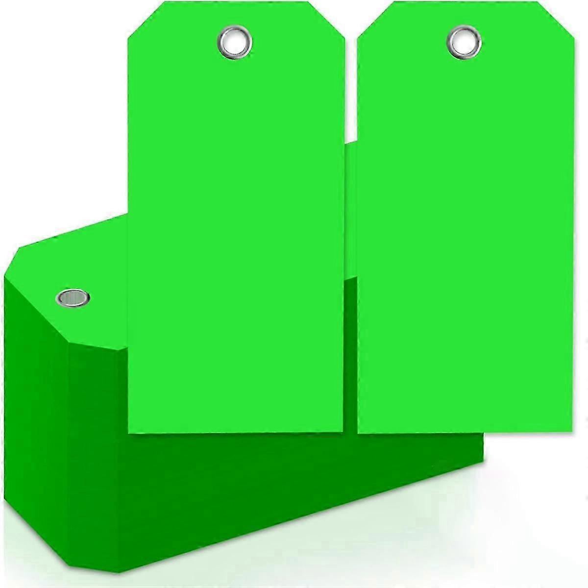 Neon verzendlabels, blanco, zware hangtags, A