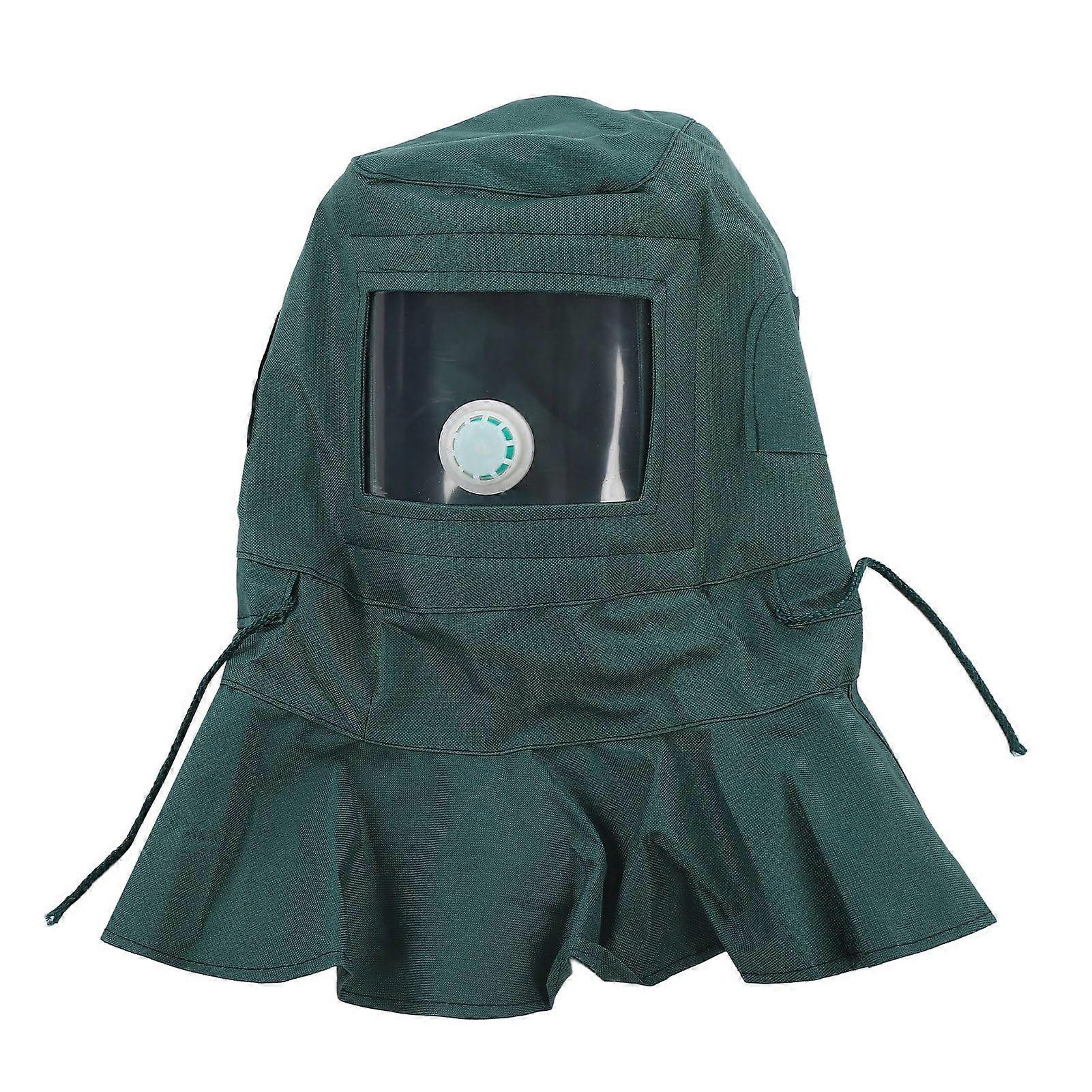 Cover with PC Front Panel, Adjustable Drawstring, Perfect for Fertilizer Plants, Cement Factories, Breathable with Outlet Valve