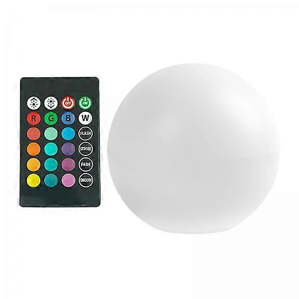4xWaterproof Floating Pool Ball Light with Remote Control 16 Colors