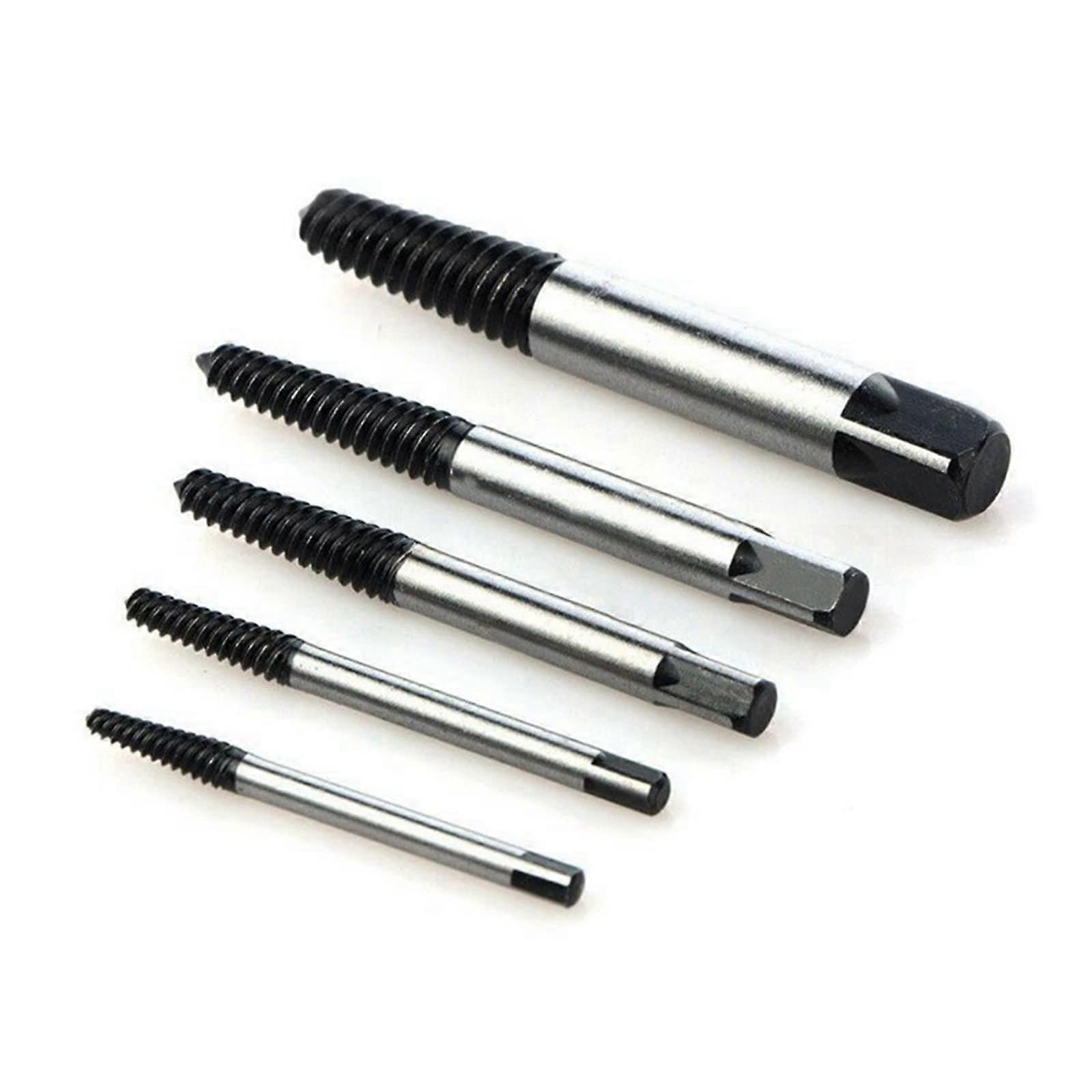 10Pcs Screw Extractor Center Drill Bits Guide Set Broken Damaged Bolt Remover Removal Speed Easy Set Drill
