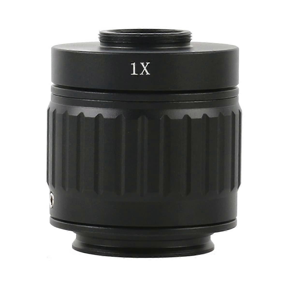 Microscope Observation 1X 0.35X 0.5X Focus Adjustable Lens, Trinocular Stereo Microscope(1X)