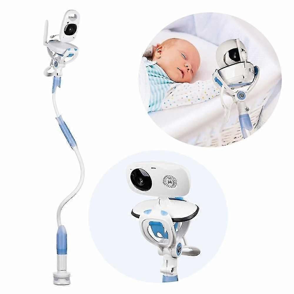 Universal Baby Video Monitor Holder - Flexible Baby Camera Mount Shelf For Your Baby No Drilling Smartphone Stand Holder