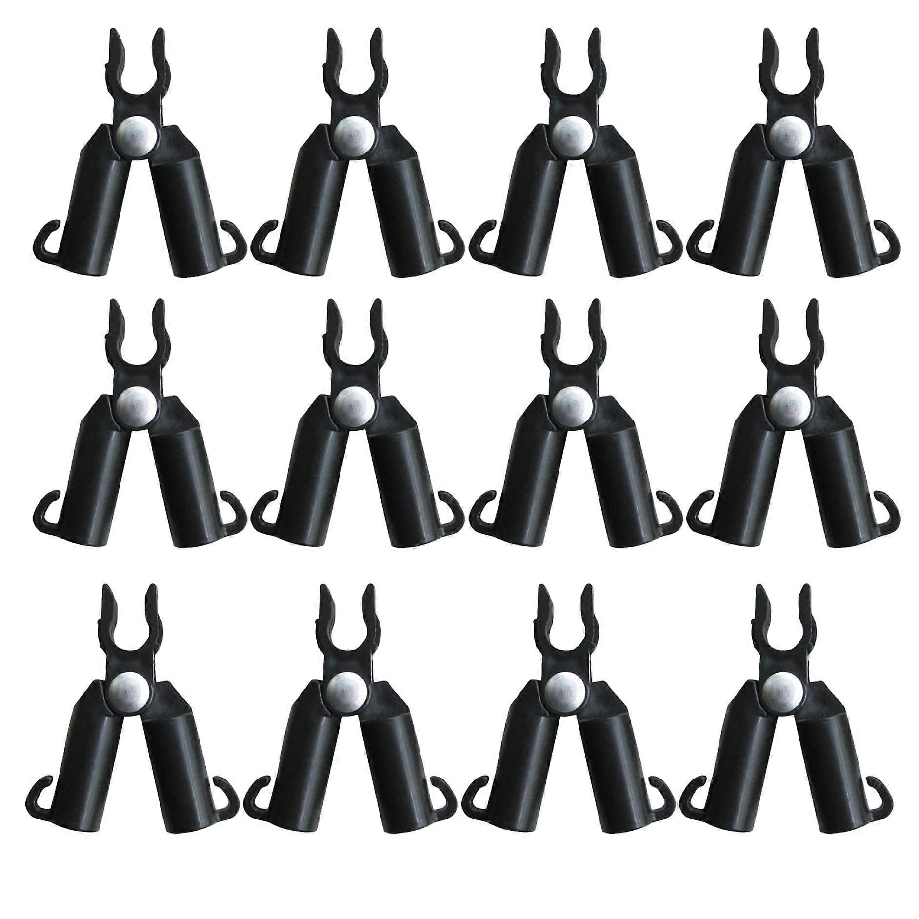 12 Pieces Plant Support Structures, Adjustable Plastic Atype Plant Clips for 11 mm