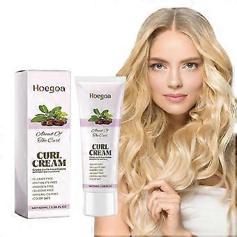 Ahead of the Curl, Hydrating Curl Cream with Jojoba Oil for Hair, Leave In Conditioner with Jojoba Oil Curl Defining Cream for Frizz Control