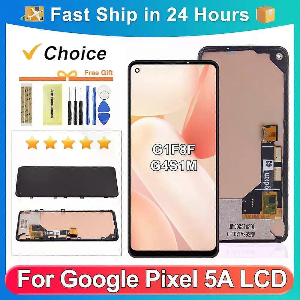 6.34''For Google Pixel 5A For Google Pixel 5a 5G Tested G1F8F G4S1M LCD Display Touch Screen Digitizer Assembly Replacement