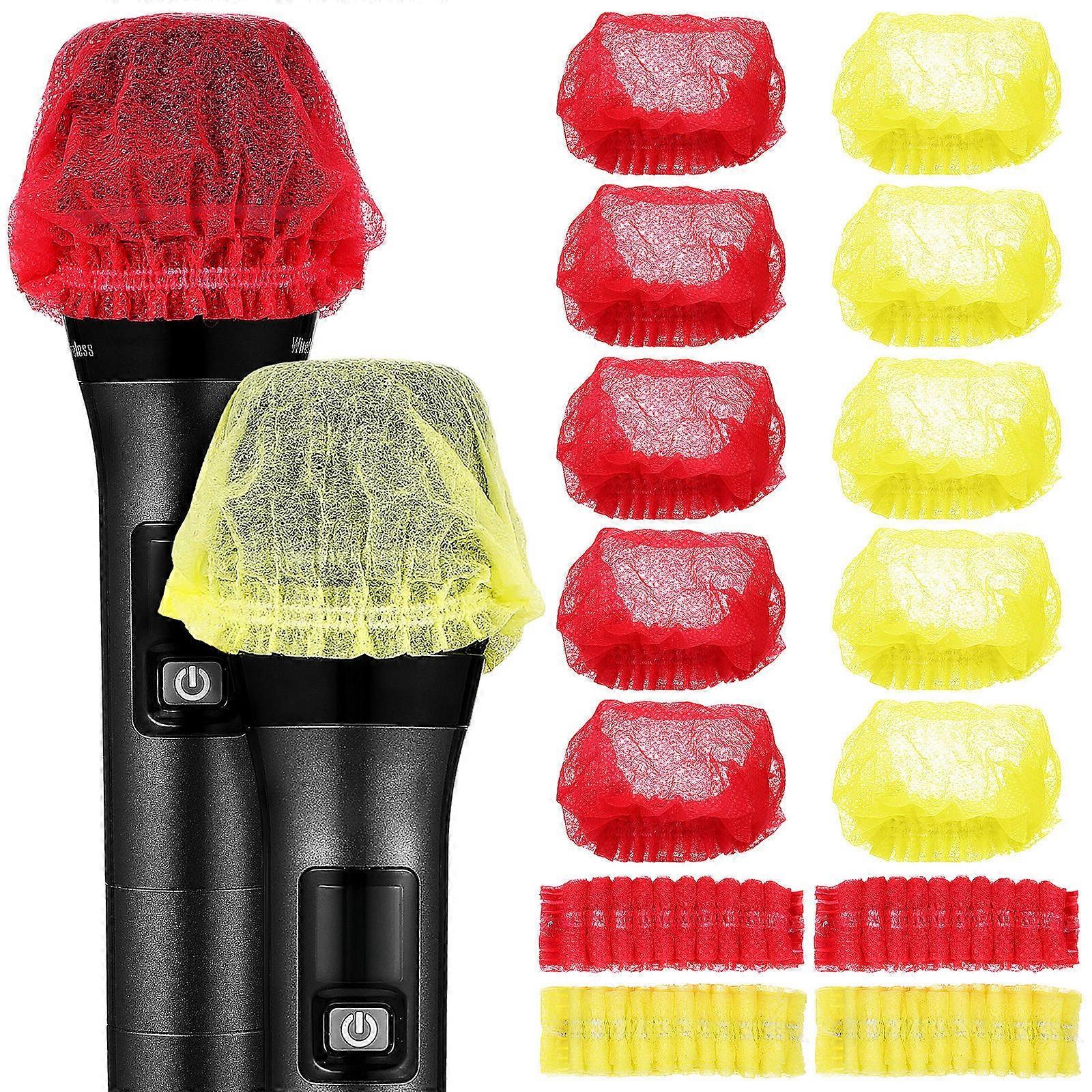 Non-woven Microphone Cover, Removable Masks for Convenient Replacement and Use