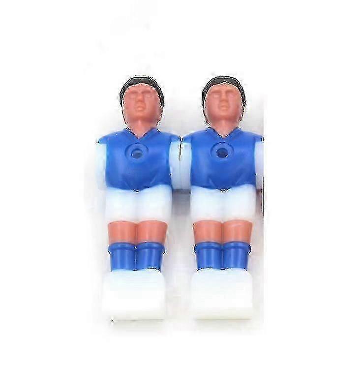 10 Pcs Mini Size Highly Simulation Table Game Foosball Player Replacement Figures for Indoor