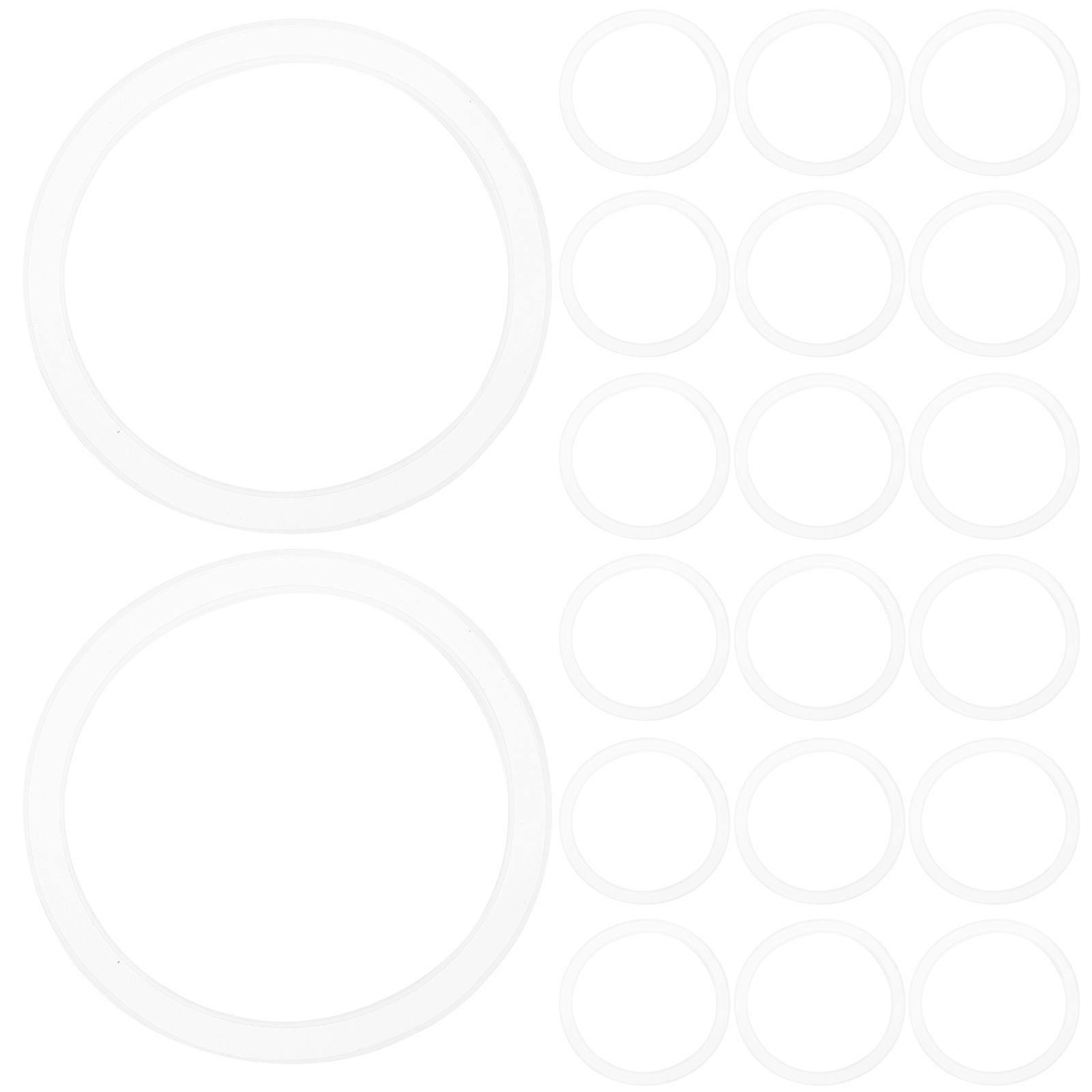 Great! Here's a polished and professional product description based on your input:
**20pcs Silicone Sealing Rings for Jars – Reusable Canning
