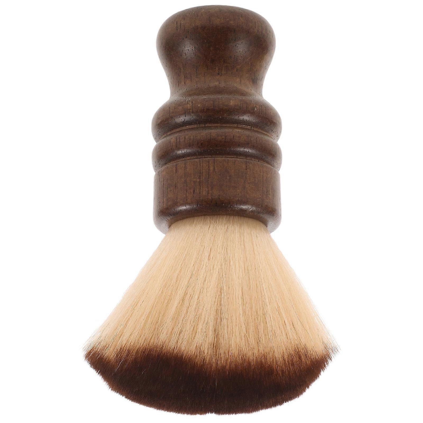 Ergonomic Neck Duster Brush for Hair Cleaning, Shaving, and Clipping Removal – Durable Grooming Tool for Home and Salon Use