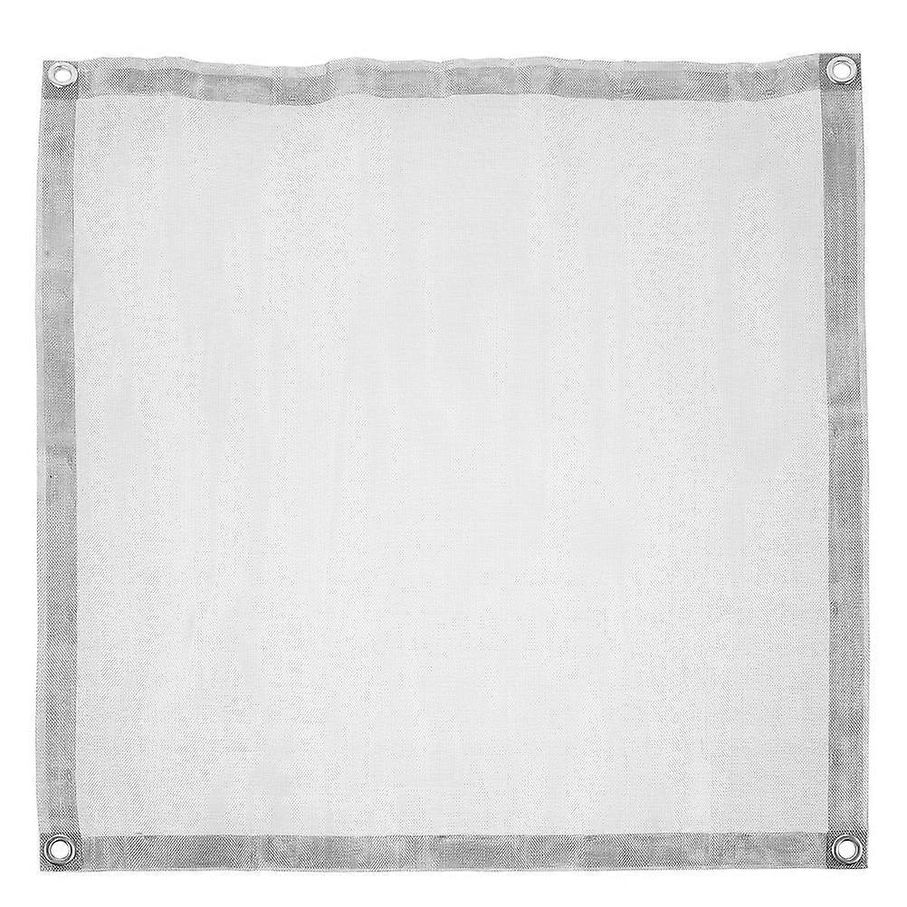 Outside Fire Pit Mesh Pad 1 Set Camping Fireproof Mat for Floor Grate Burning Fire Pit