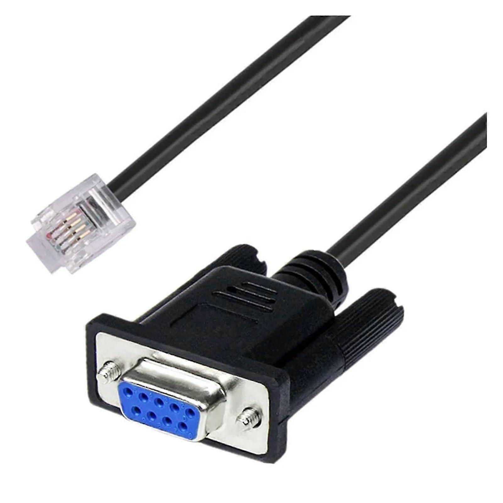 RS232 DB9 to RJ11 6P4C Serial Console Cable 1.8M for AP7800/AP7900 940-0144A