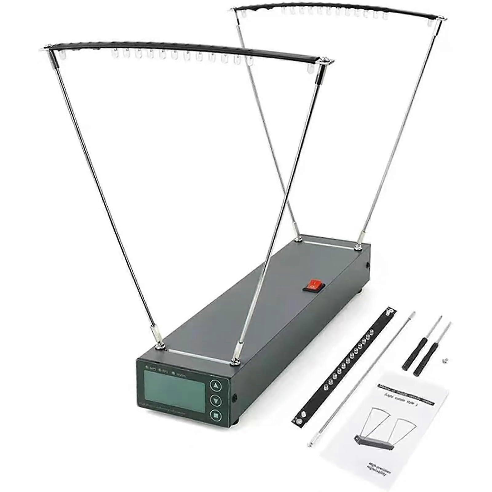 Precision Ballistic Chronograph, Ballistic Speedometer with Display, Speed Range: 12000 M/s, Data Storage: 36 Groups, Test Error ≤1%, for Tennis