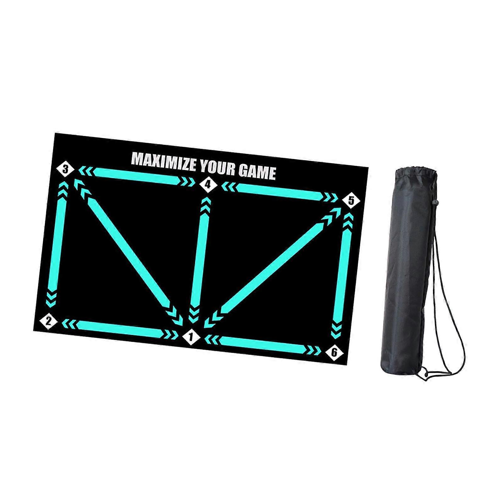 football training mat for strength and speed coordination
