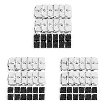 36 Pack Replacement Filters for Dockstream Wireless Cat Water Fountain PLWF005/PLWF115/WF105, Pet Fountain Filters