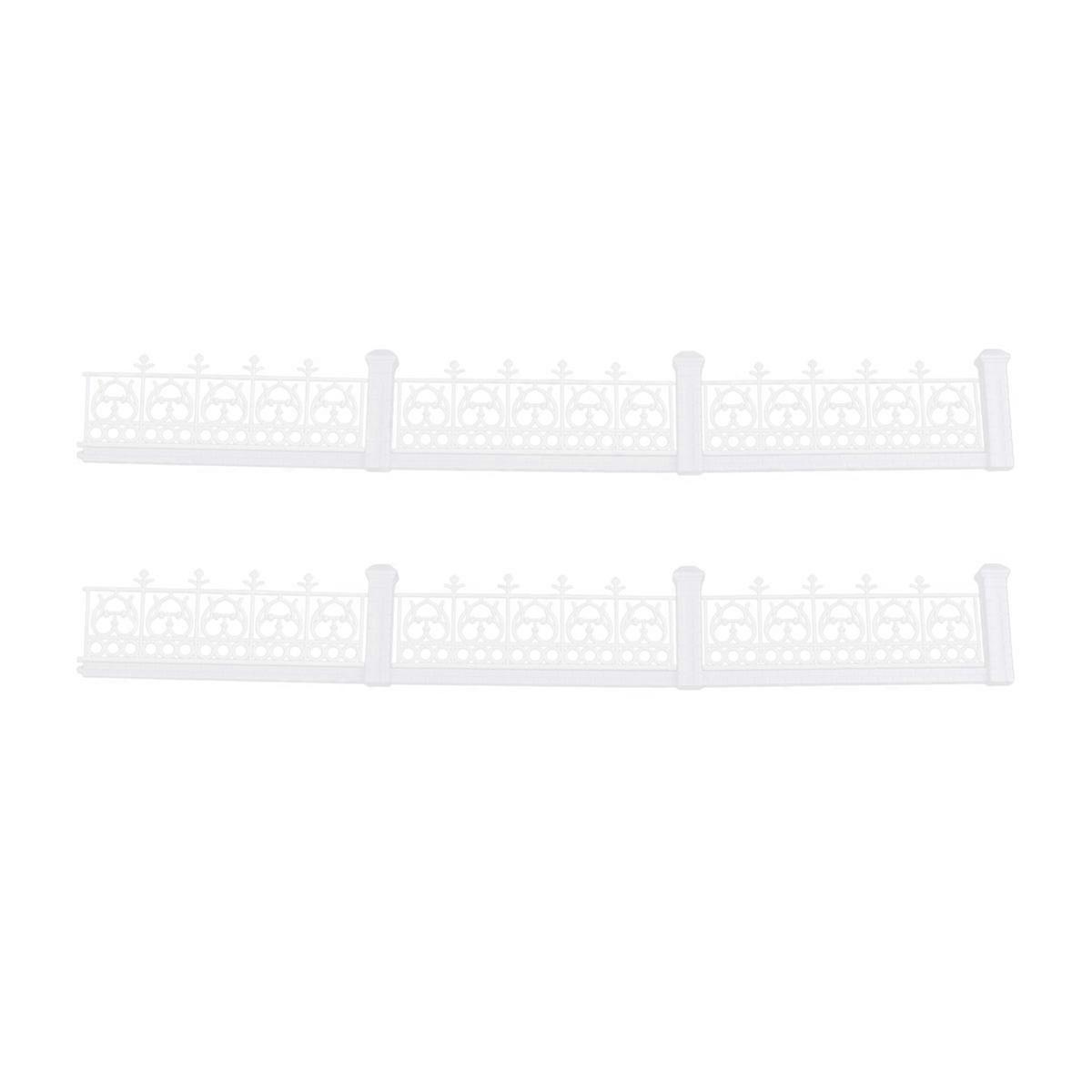 Miniature Fence for Courtyard and Garden Use, Essential DIY Landscaping Material