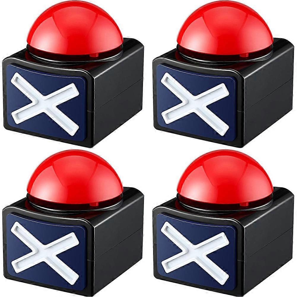 4PCS Game Answer Buzzer, Trivia Quiz Got Talent Game Toy for Kids