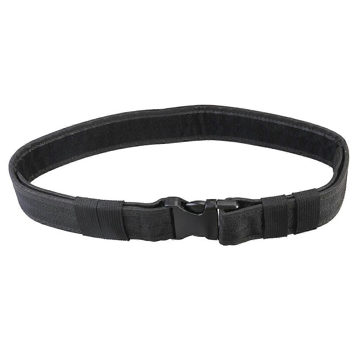 Nylon Belt Combat Support Adjustable Size Black 1Pack