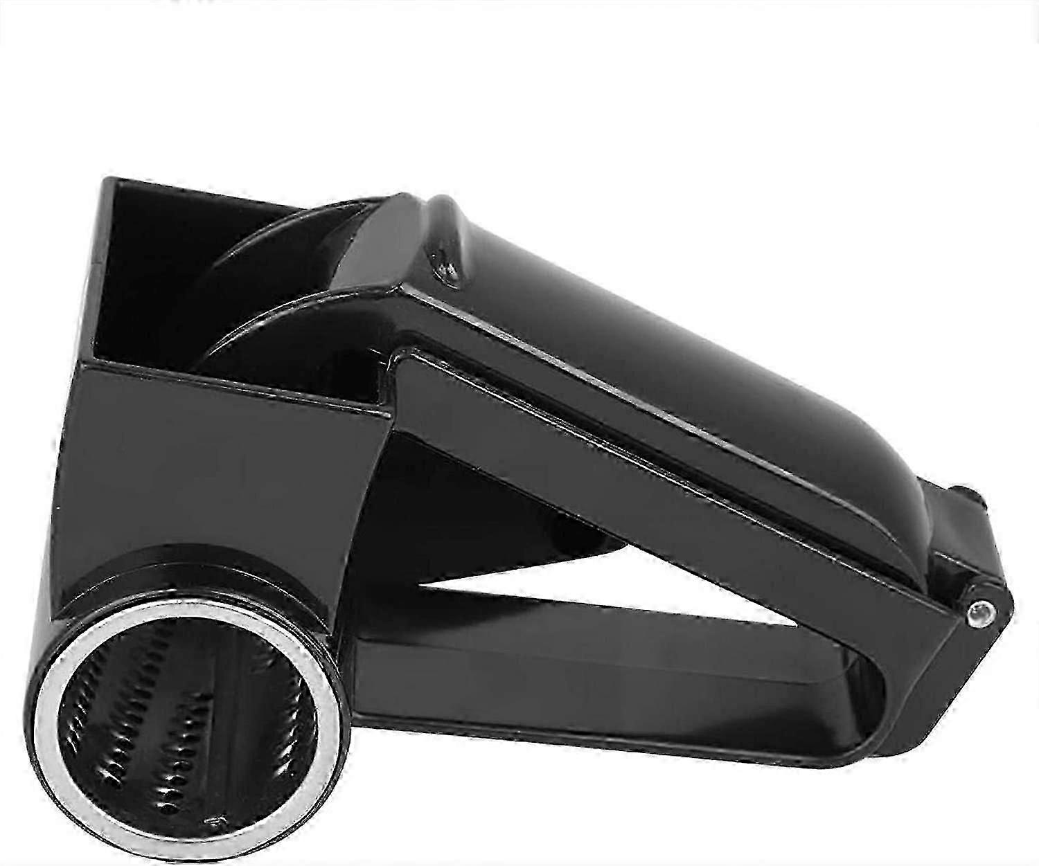 Vegetable Rotating Cheese Manual Cheese Grater for Kitchen(Black)