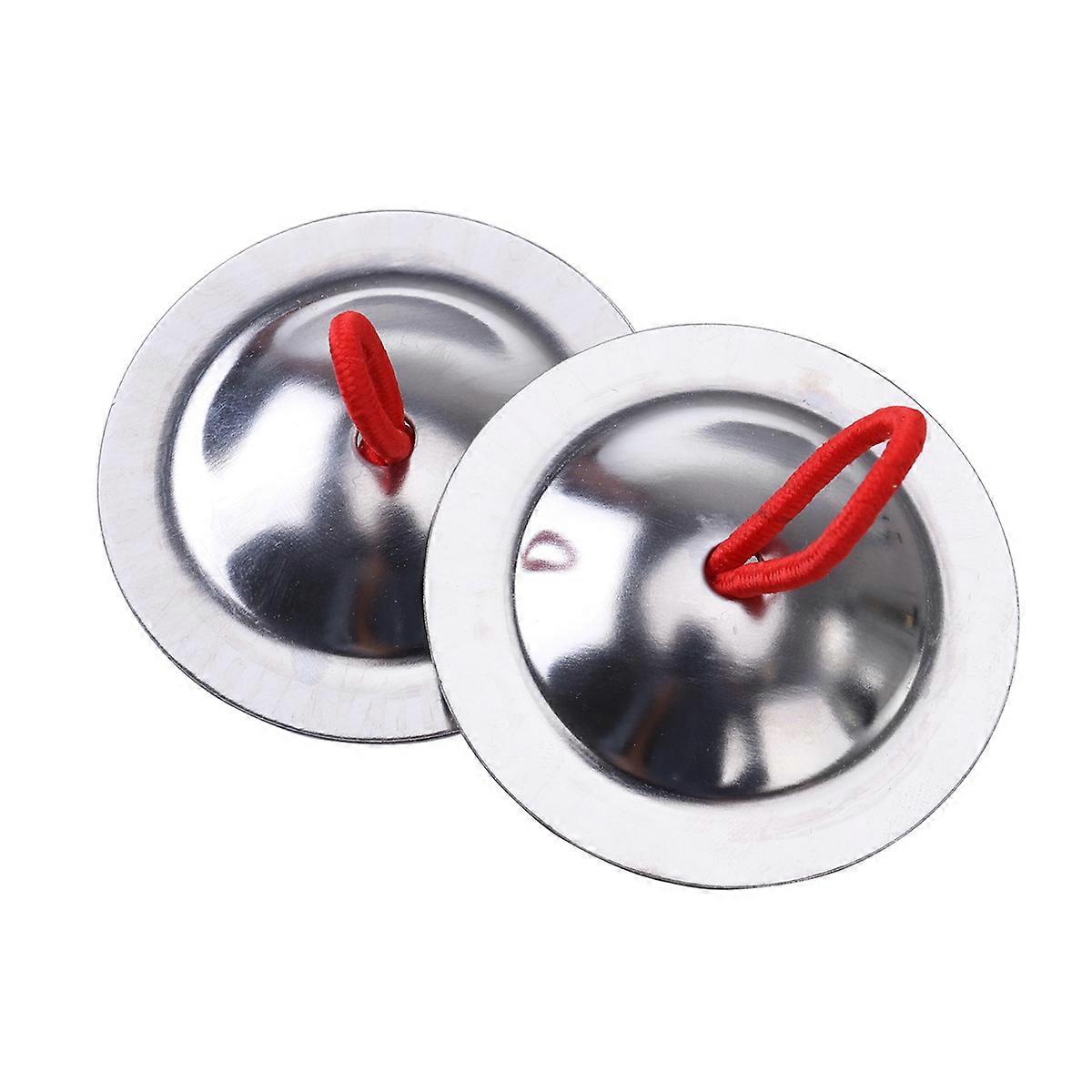 Mini Finger Cymbals with Safe Edgeless Design for Durable Rhythm Skill Development in Educational and Interactive Play