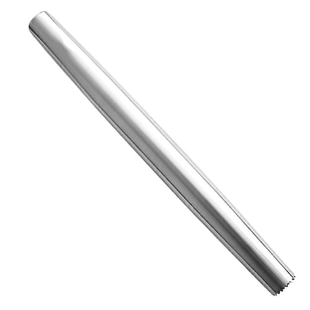 Baking Rolling Pin Stainless Steel Dumpling Wrapper Baking Roller for Dough Rolling Cylindrical Kitchen Utensil 1Pcs