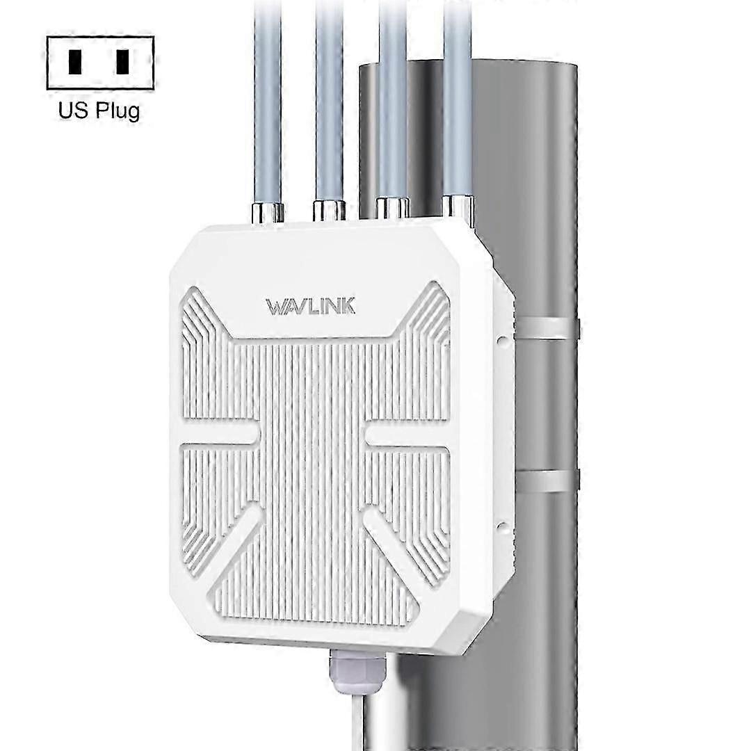 (Us Plug) Wavlink Wn573hx1 Wifi 6 Ax1800 Ip67 Waterproof Outdoor Dual Band Wireless Wifi Routers