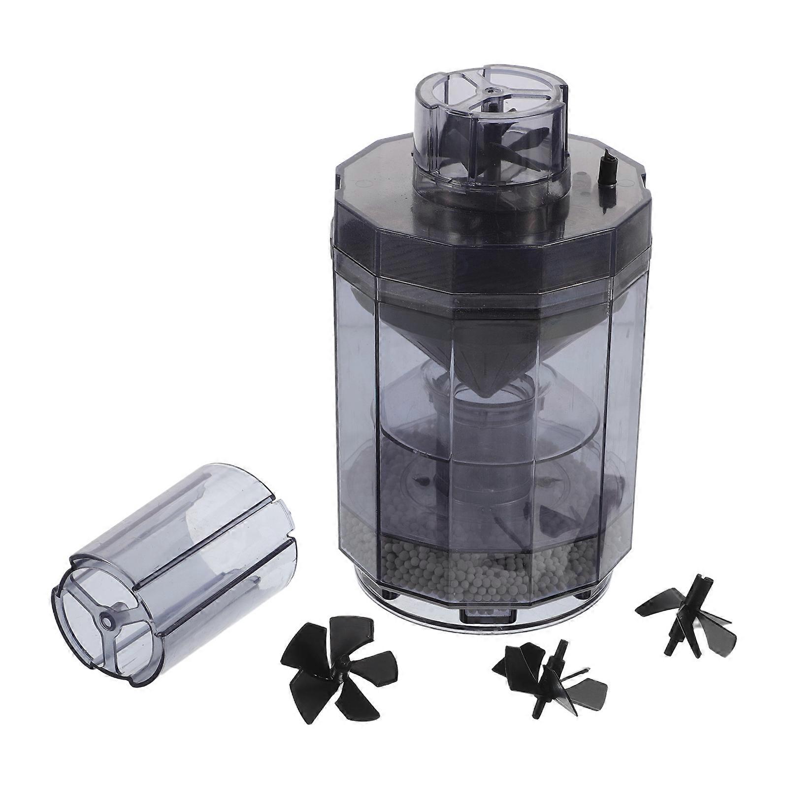 Fish Tank Bottom Cleaner Waste Collector ABS Material Smell Prevention For Aquarium Enthusiasts 1Set