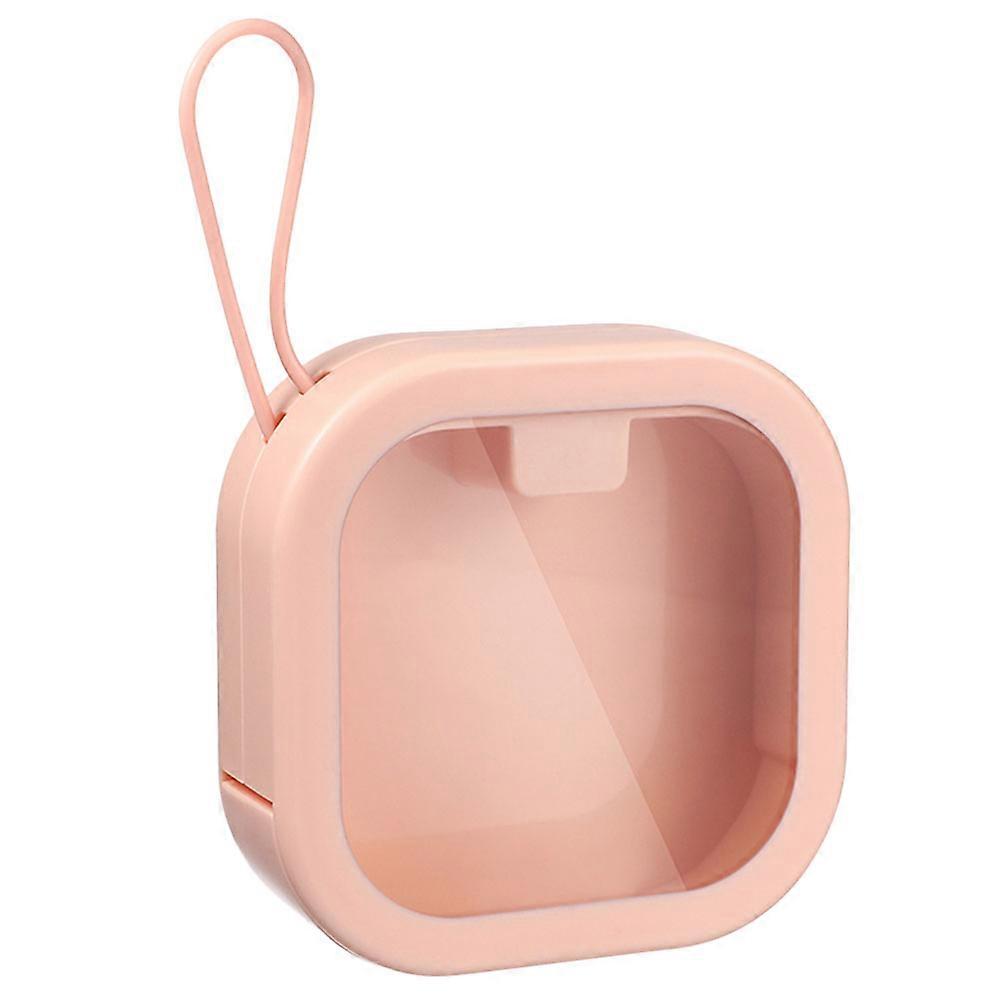 Οργάνωση συνδετήρων μαλλιών Φορητό ράφι αποθήκευσης γραβάτας μαλλιών Σαλόνι μινιμαλιστικό σχέδιο 3.7X3.7X1.2in τοίχου τοποθετήσιμο 1Pack