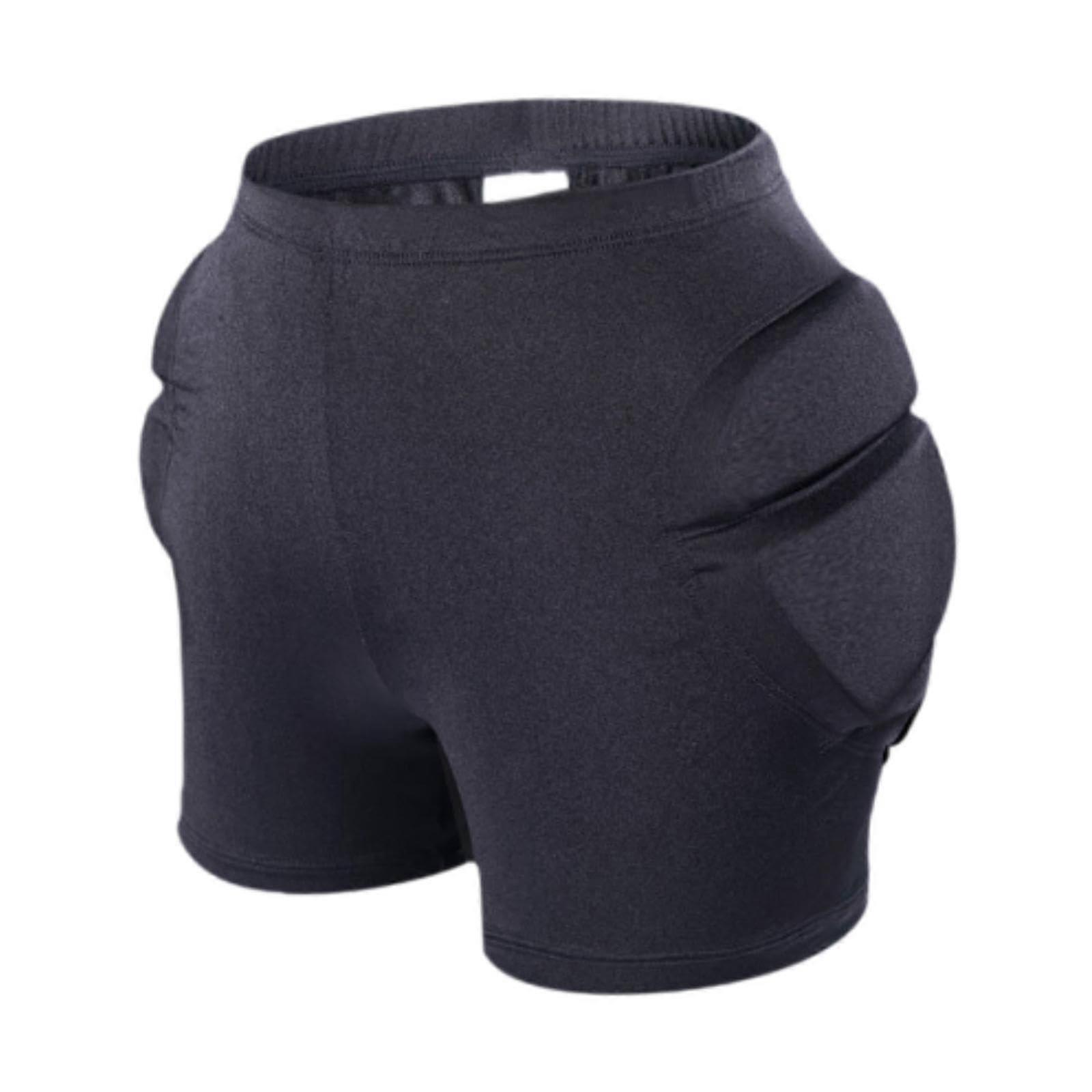 Padded Shorts Hip Protection Pad, 3D Foam Padding, Unisex Protective Shorts For Skateboarding