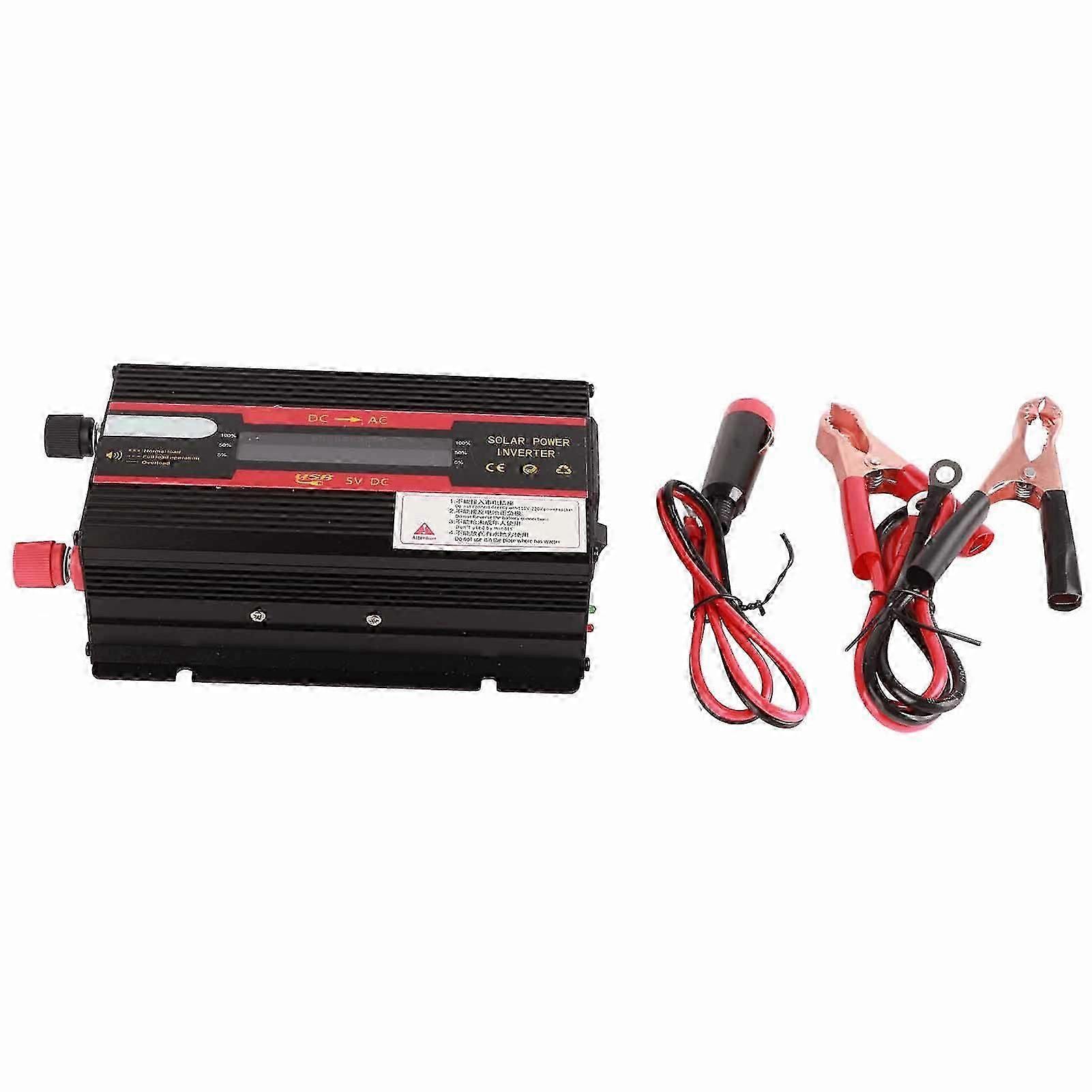 420 Watt Modified Sine Wave Power Inverter 12V 420W Car Power Inverter with LCD Display
