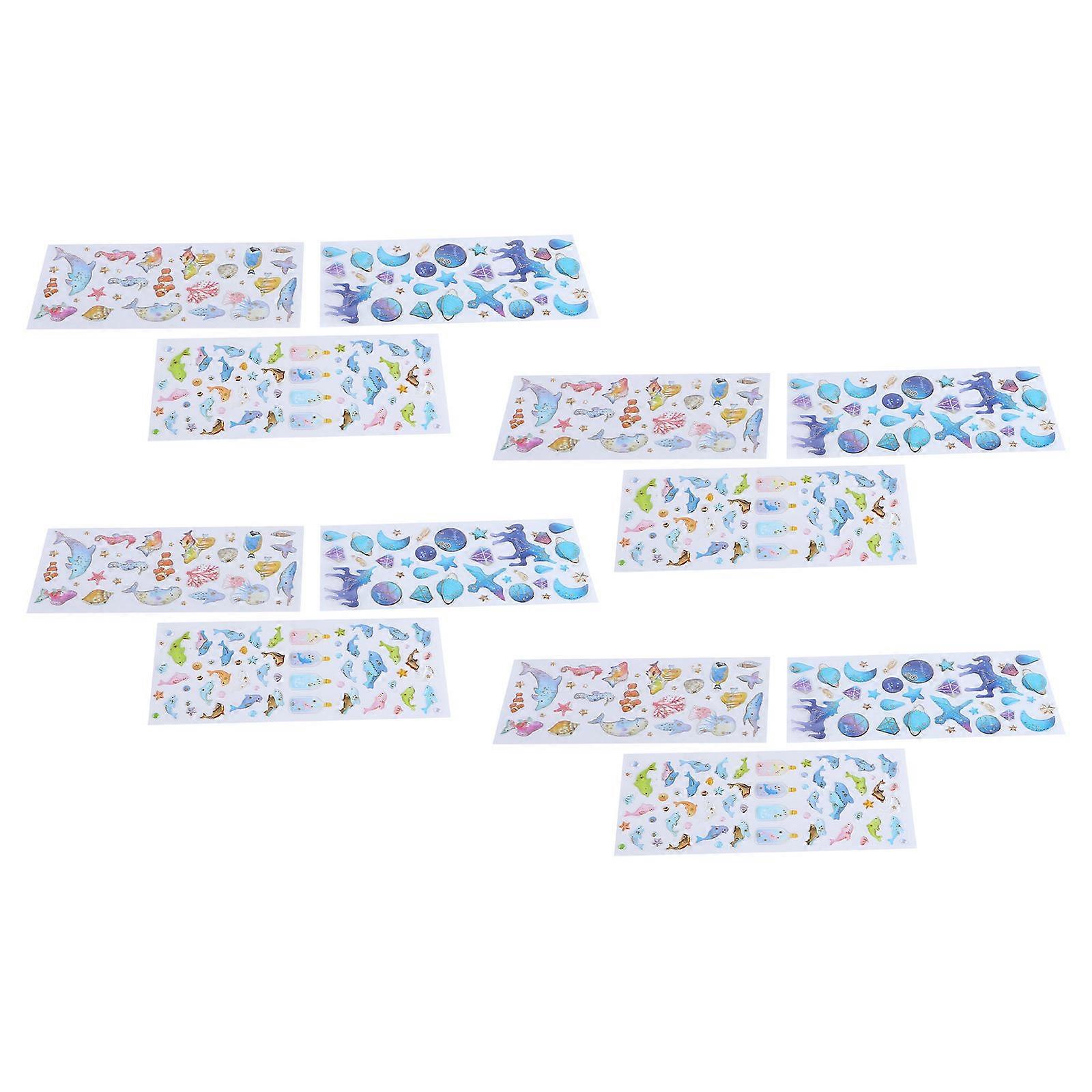 Scrap Book Accessories Crystal Sticker Every Occasion Seasonal Use Classroom Activities Craft Projects 12Pcs Assorted Color Decorative