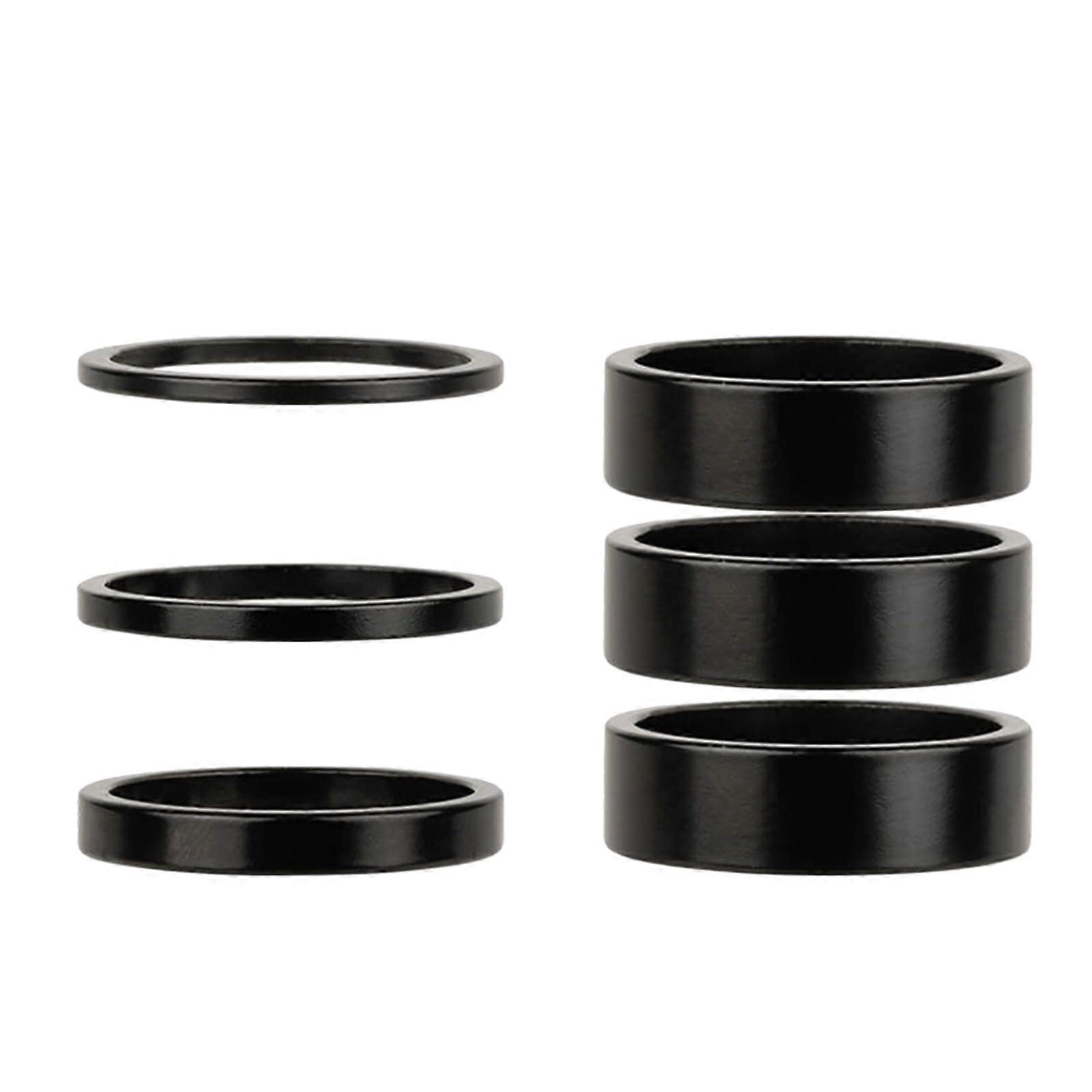 Bicycle front fork washers, aluminum alloy, bicycle spacers, headsets, stem spacers, mountain bikes, spacers, fixed gear