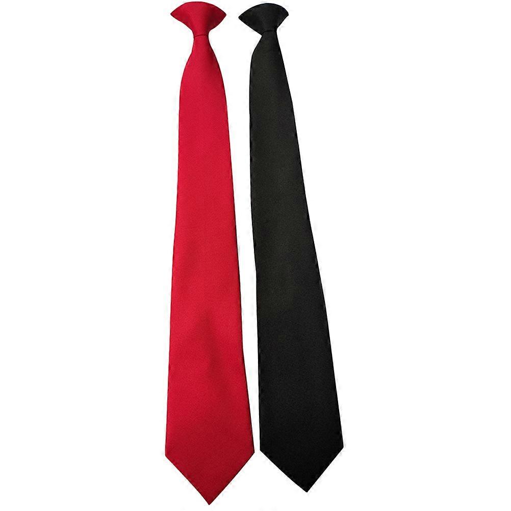 Clip-On Necktie Classic Style Casual Occasions 51.00X8.00X1.00CM 2Pcs